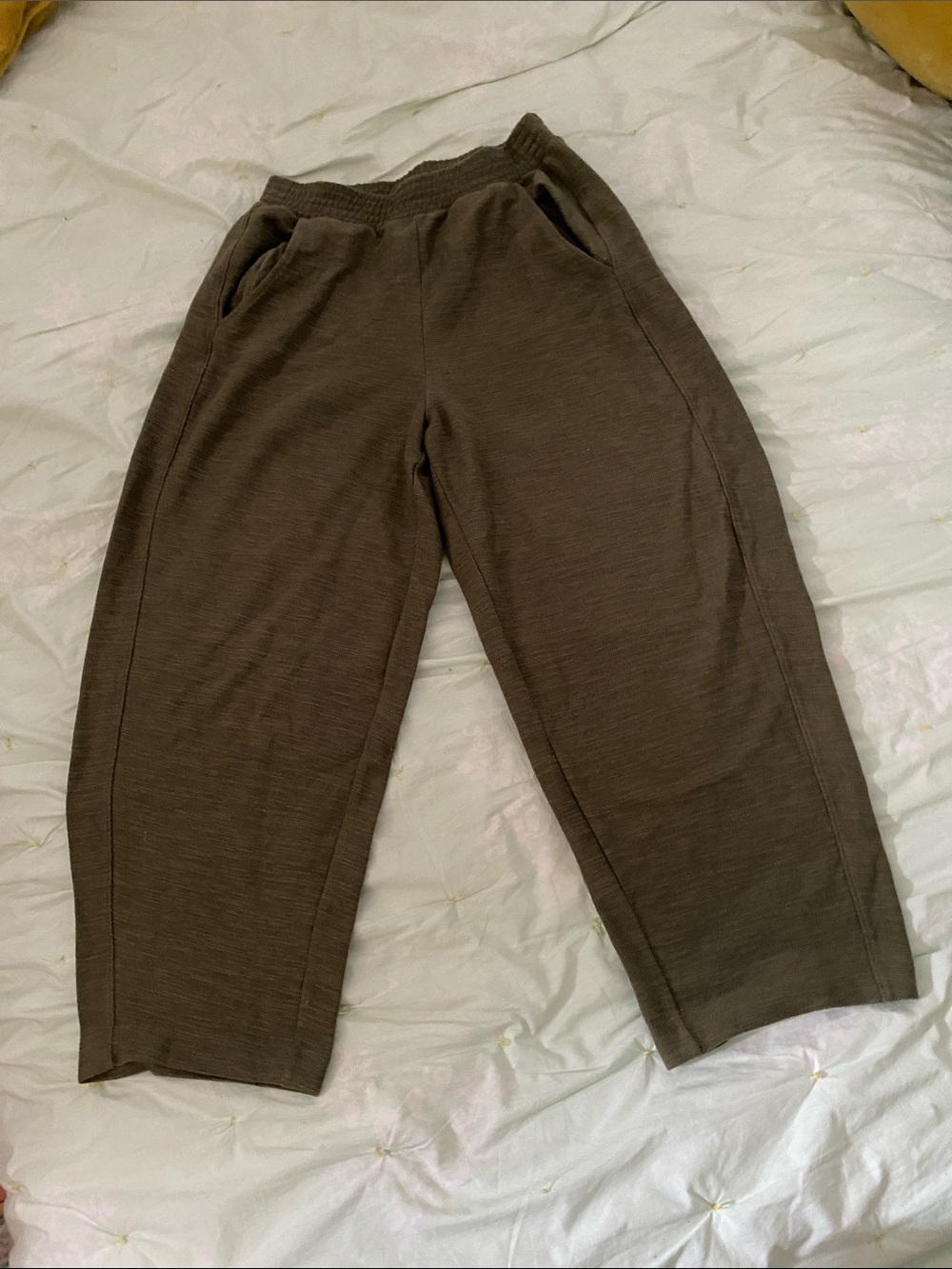 Old Navy Men's Olive Brown Comfort Joggers